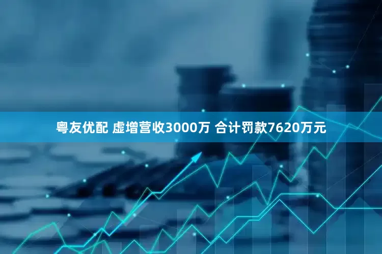 粤友优配 虚增营收3000万 合计罚款7620万元
